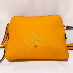 KATE & ALEX MUSTARD CROSSBODY BAG